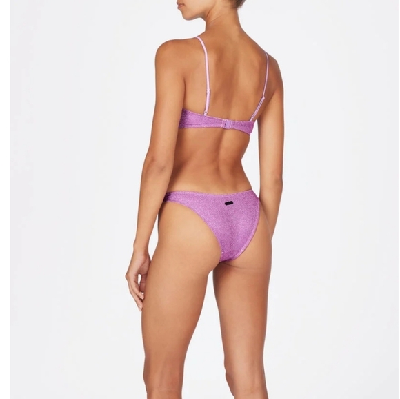 WORN ONCE. BOTTOMS: Triangl mica chee sparkle bikini - Picture 2 of 4